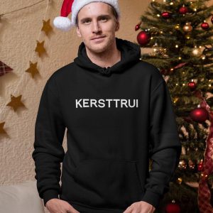 Foute Kerst Hoodie met tekst Kersttrui