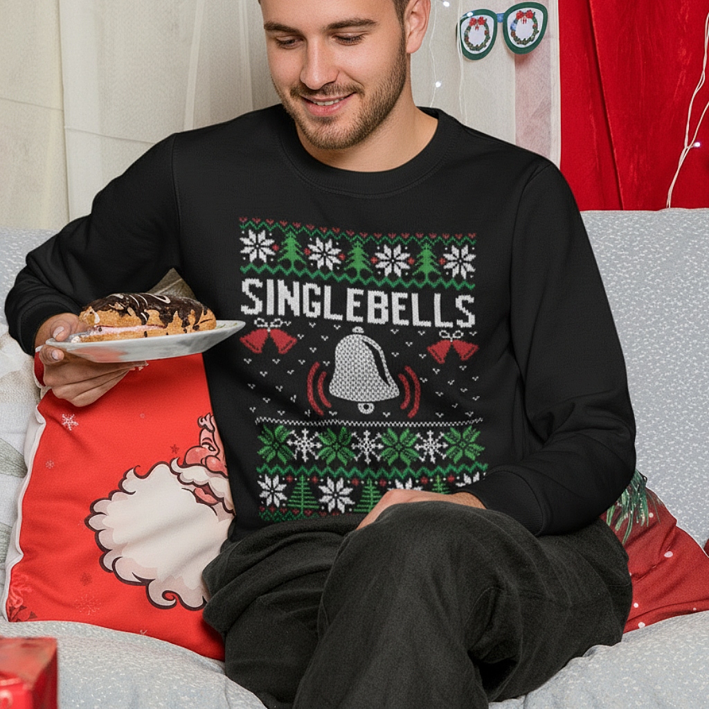 Foute Kersttrui Singlebells Heren