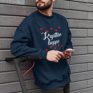 Friese Kersttrui Navy Krystlan Boppe 2