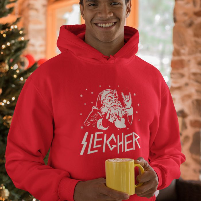 Kerst-Hoodie-Sleigher