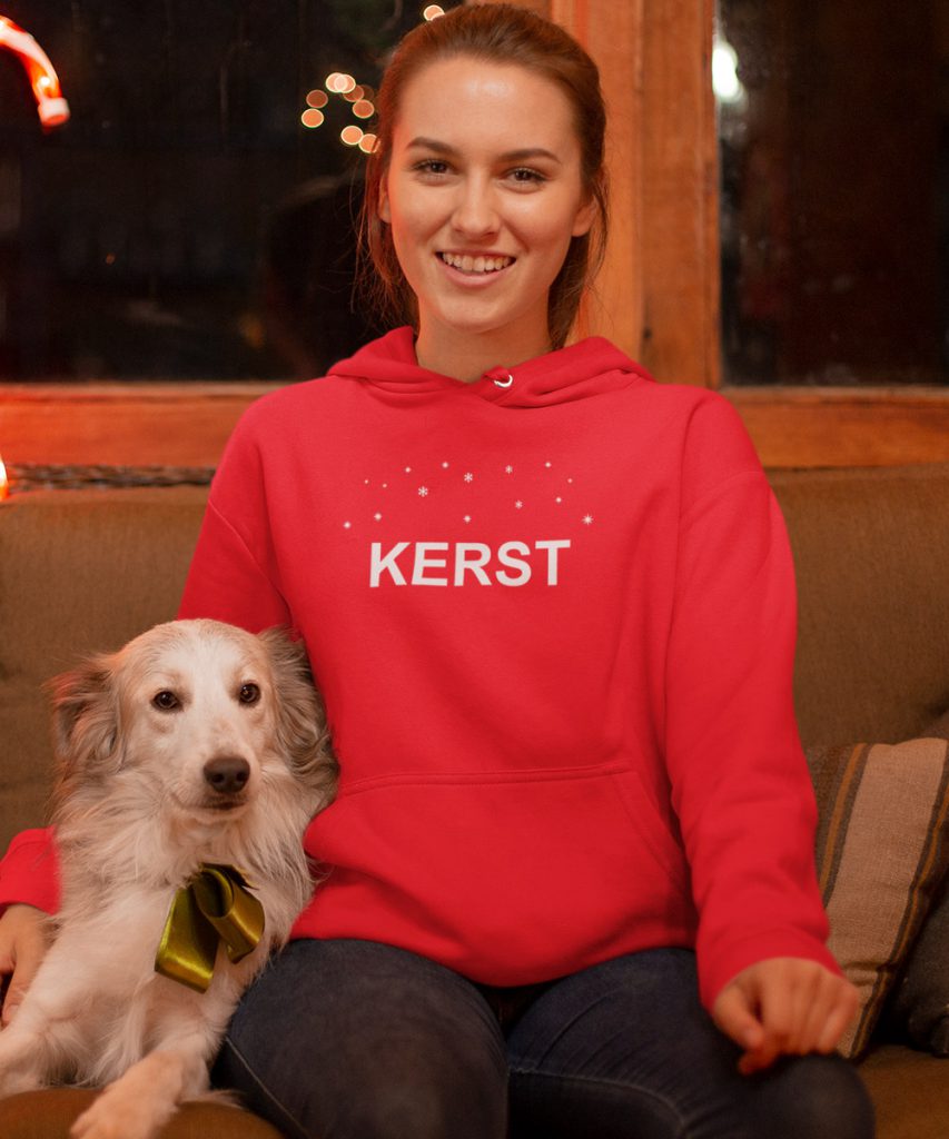 Kerst-Hoodie-Stars