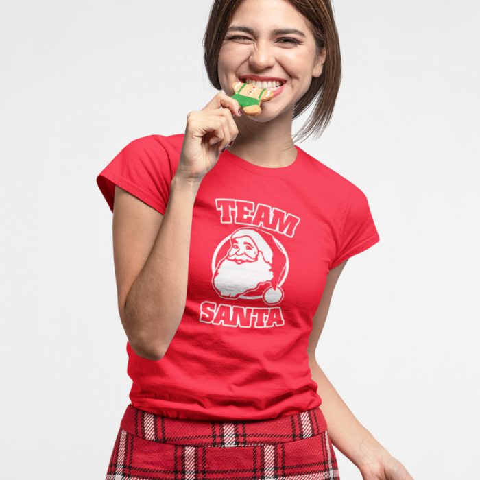Kerst-T-shirt-Team-Santa