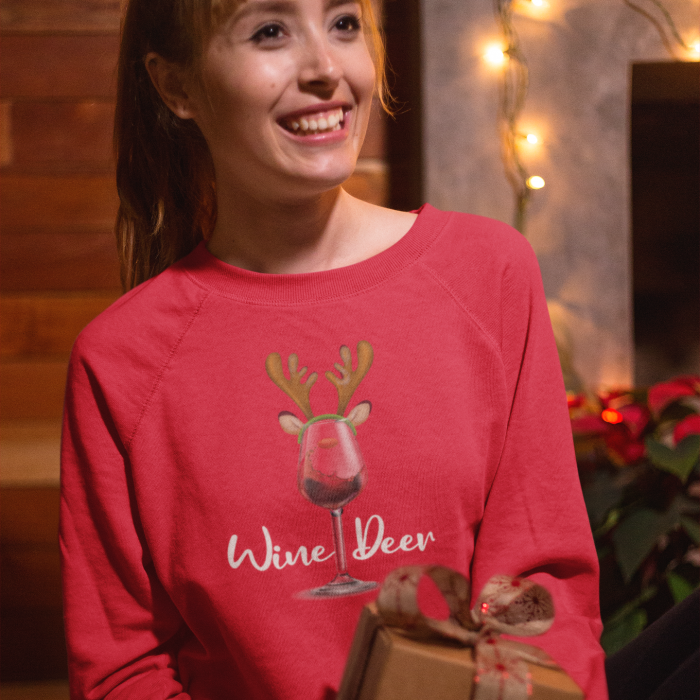 WineDeer  Kerst Hoodie test