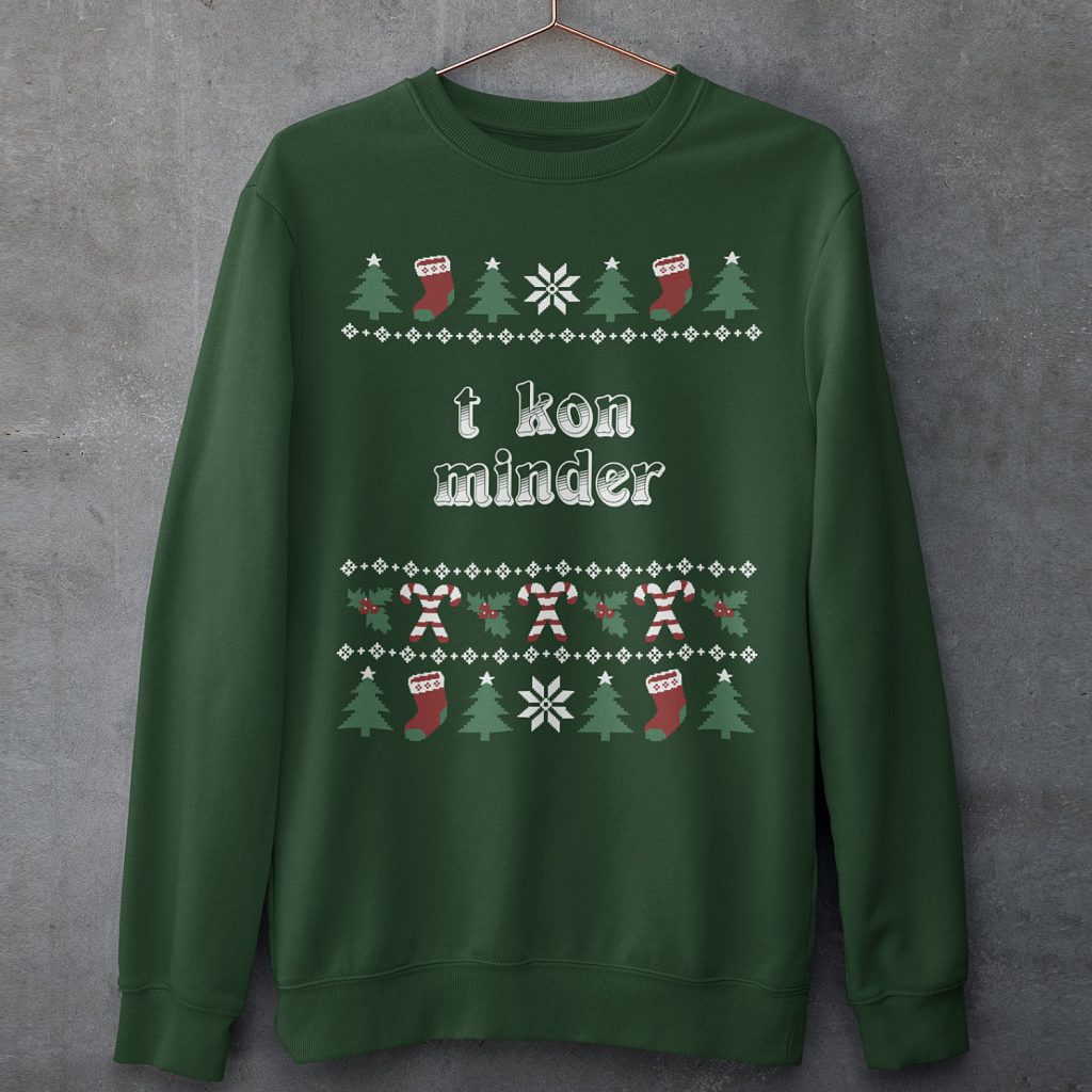 Groningse Kersttrui Groen T Kon Minder