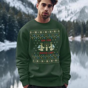 Foute Kersttrui Groen On The Good List