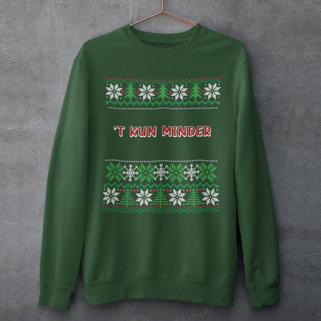 Kersttrui Groen T Kun Minder