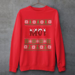 Kersttrui Rood Moi