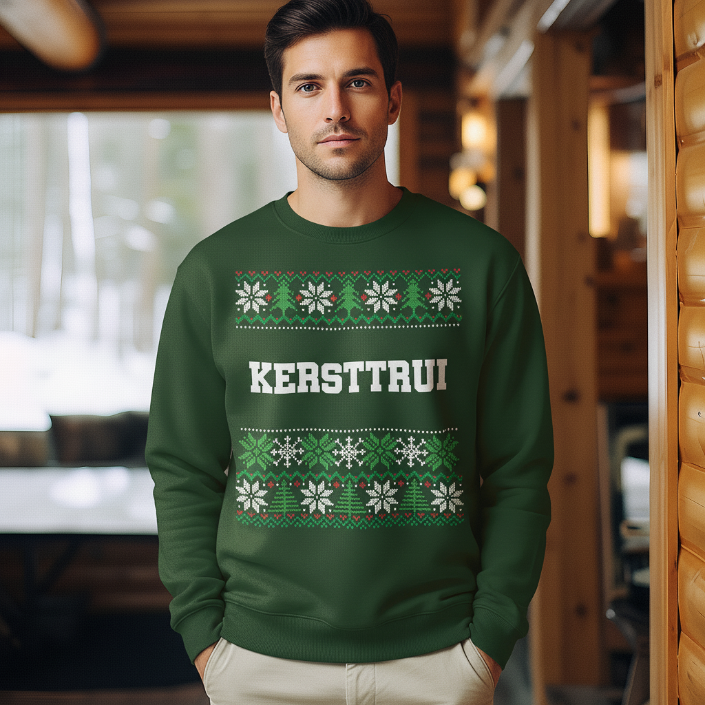 Foute Kerst Trui Groen 'Kersttrui'