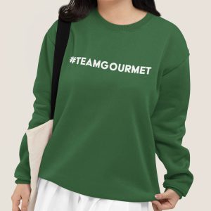 Foute Kerst Trui Groen Vrouw #TeamGourmet