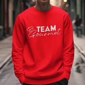 Foute Kerst Trui Rood Man Team Gourmet