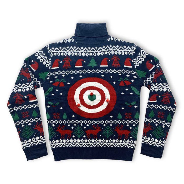 Foute kersttrui – Drink darts