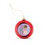 Kerstbal Rood Ho Ho Ho