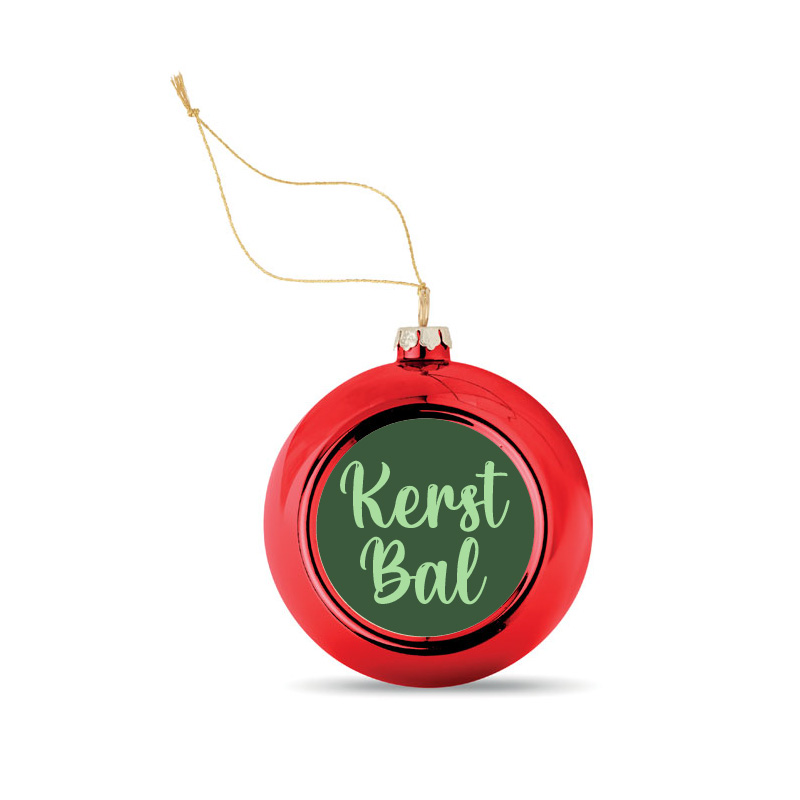 Kerstbal Rood Kerstbal