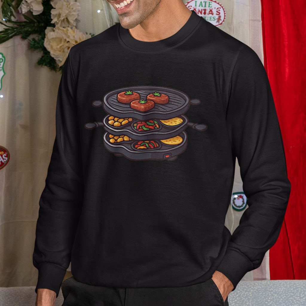 Foute Kerst Trui Zwart Gourmetstel