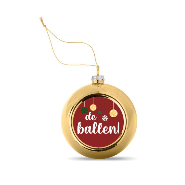 Kerstbal Goud De Ballen