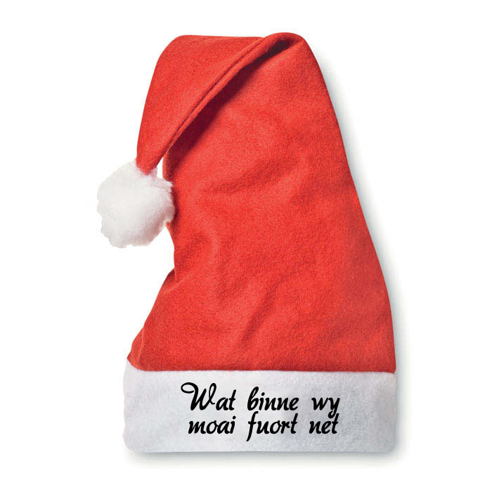 kerstmuts wat binne wie mooi fut