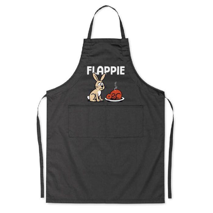 Zwart Schort Flappie
