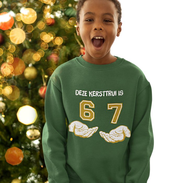 Kind Kersttrui Groen Deze Kersttrui Is 6.7