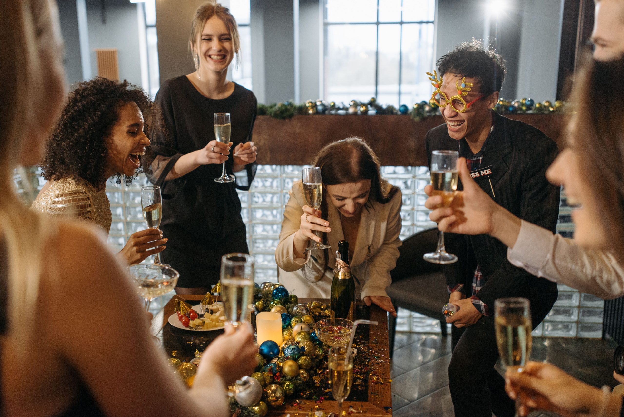 Bedrijfsfeest afsluiting kerst