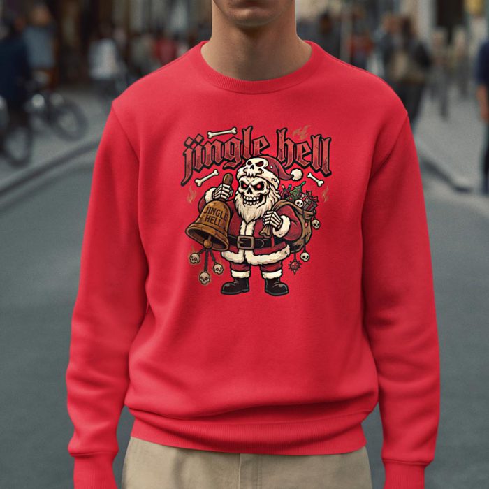 Rode Kerst Sweater Jingle Hell